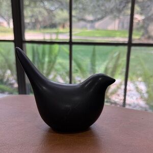 Kirklands Black Bird Figurine